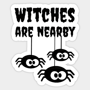 Halloween | Adorable Spiders Sticker